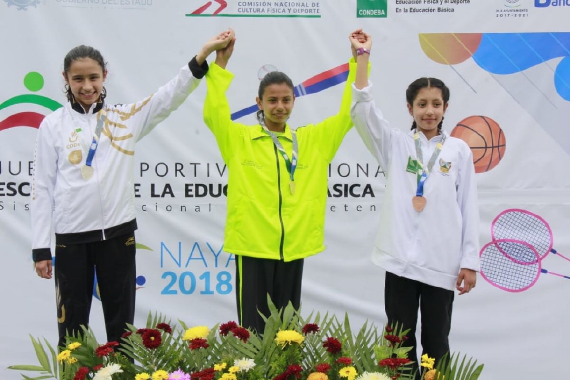 Oro y bronce para Morelos en los Juegos Deportivos Nacionales Escolares de la Educación Básica