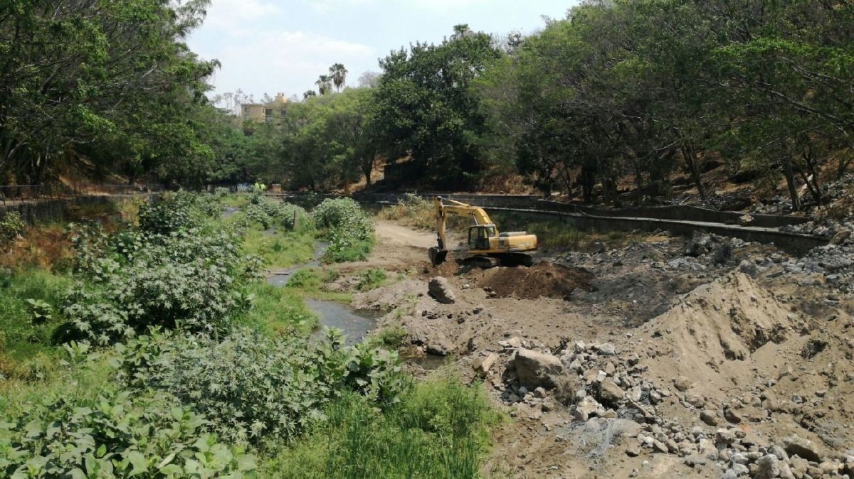 Continúan trabajos de rehabilitación en el lago del Parque Chapultepec