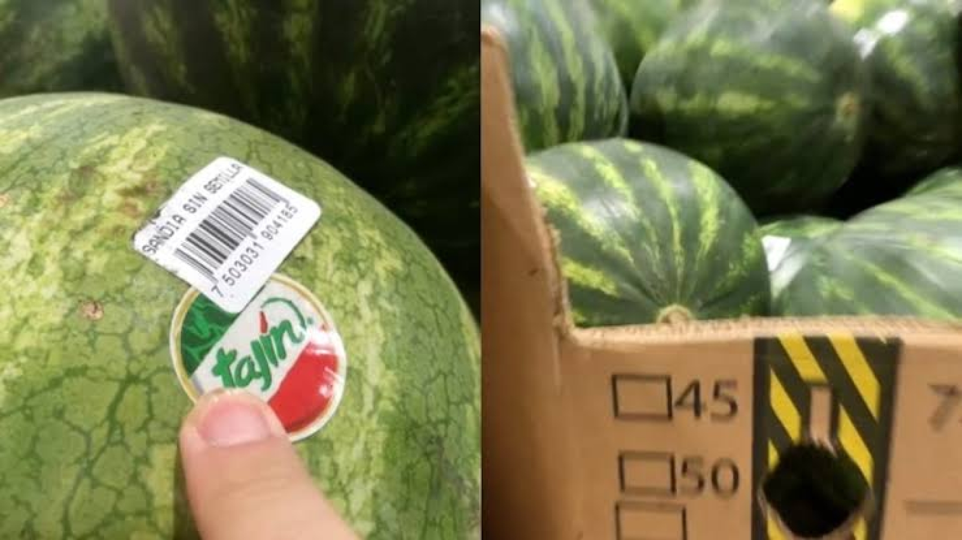 El fenómeno viral de las sandías con chile