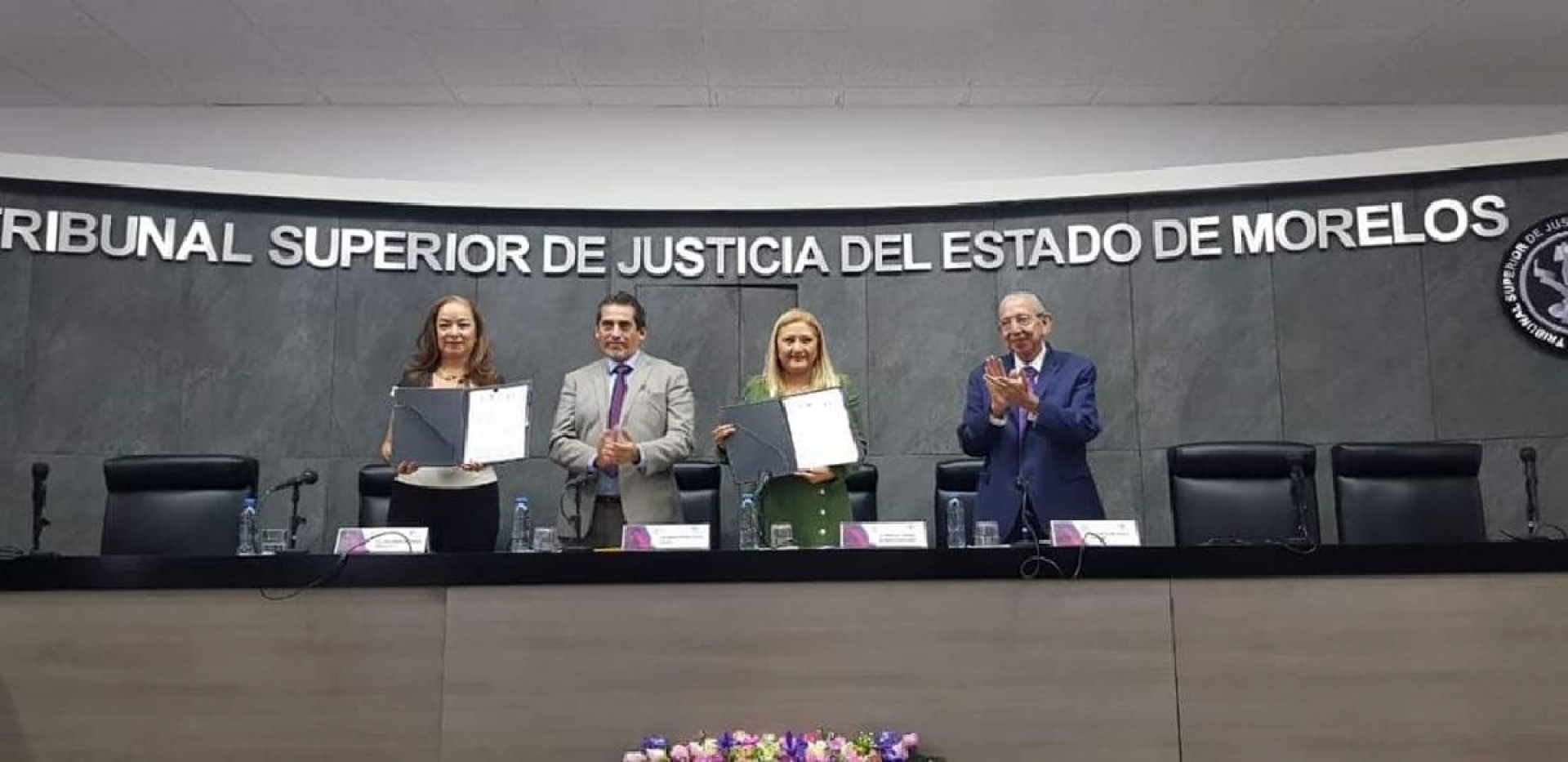 Firma DIF Morelos convenio para capacitar a personal del TSJ