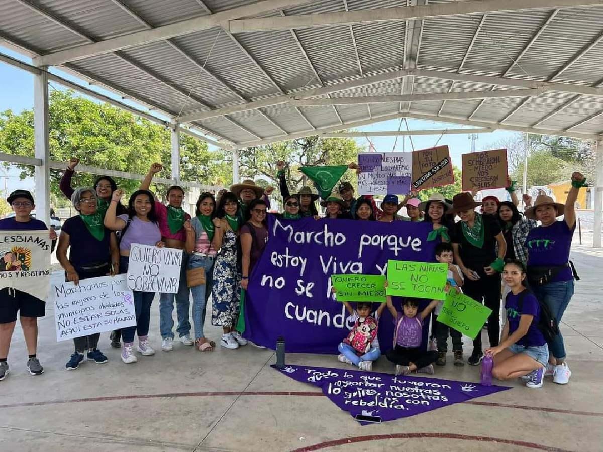El fin de semana realizan marcha feminista en Mazatepec