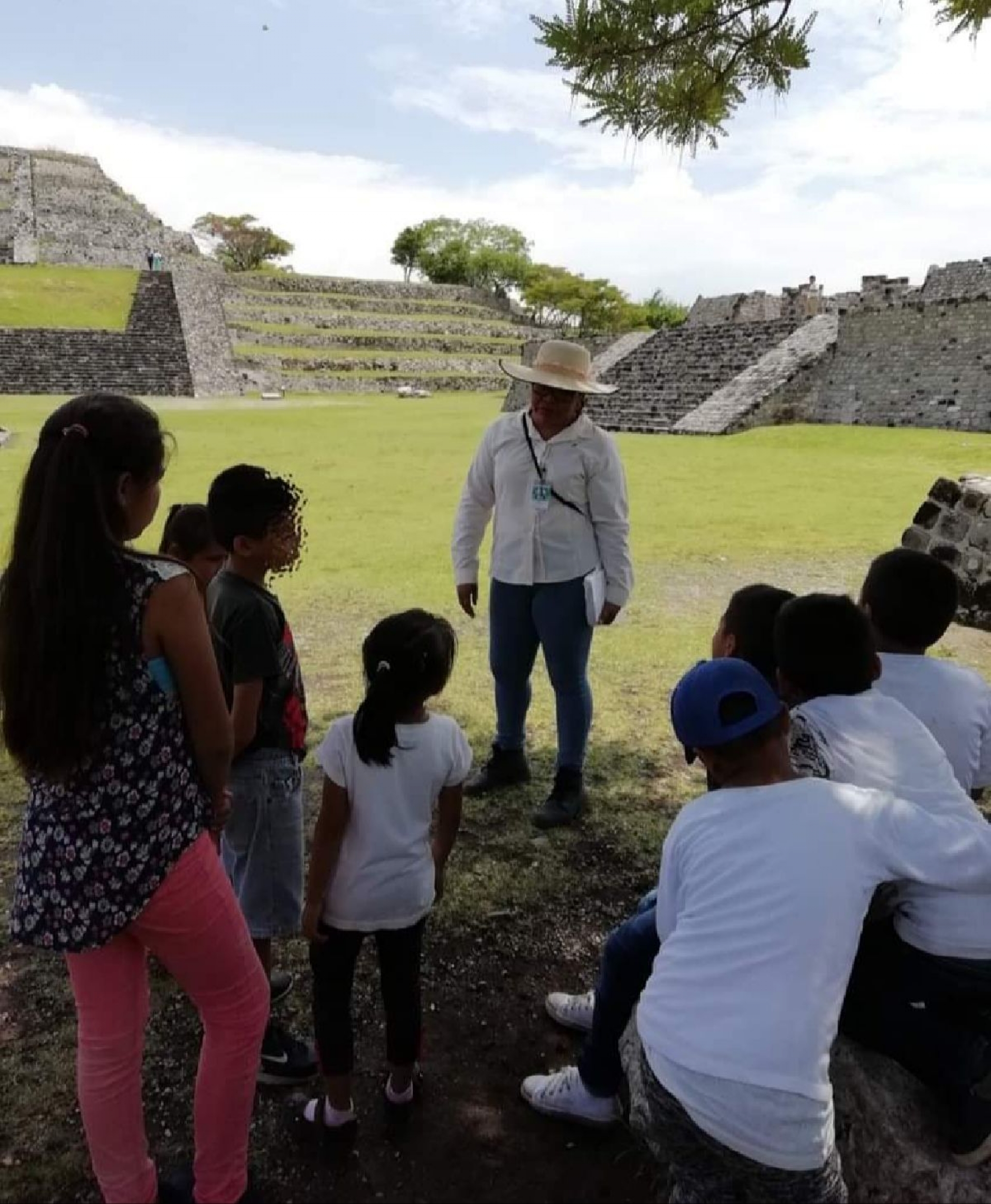 Concluyeron talleres infantiles en la zona arqueológica de Xochicalco