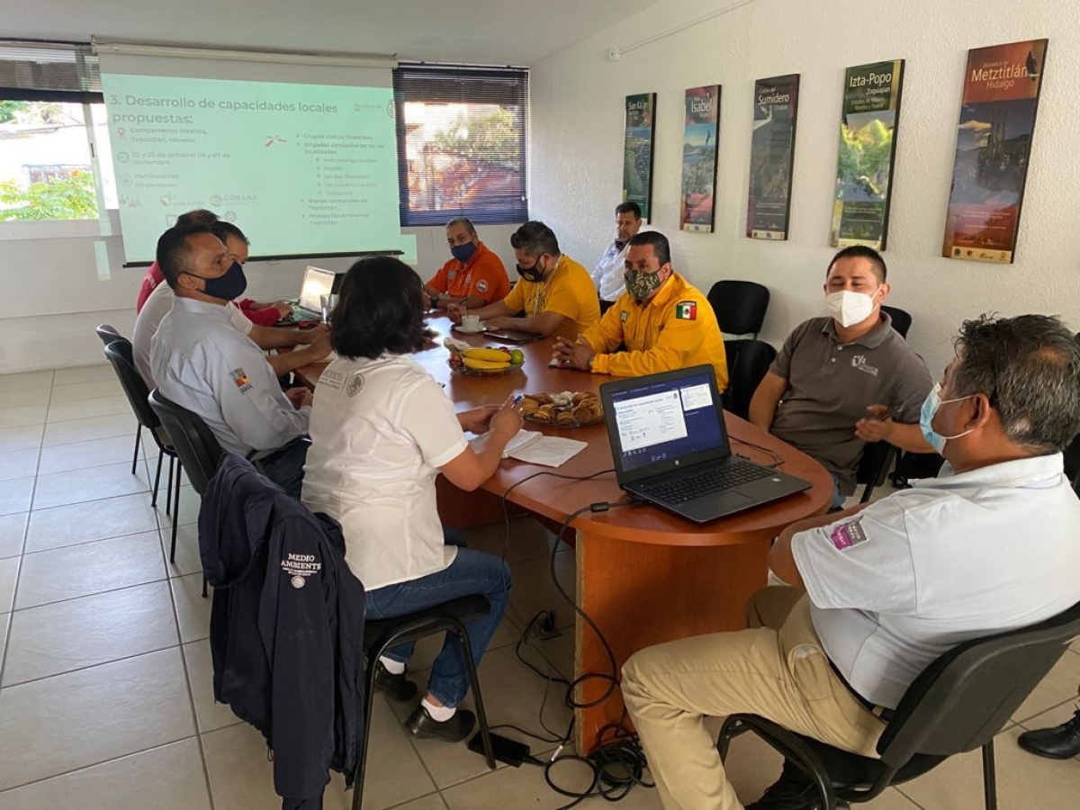 Alistan 'Programa Estatal de Manejo del Fuego 2021'