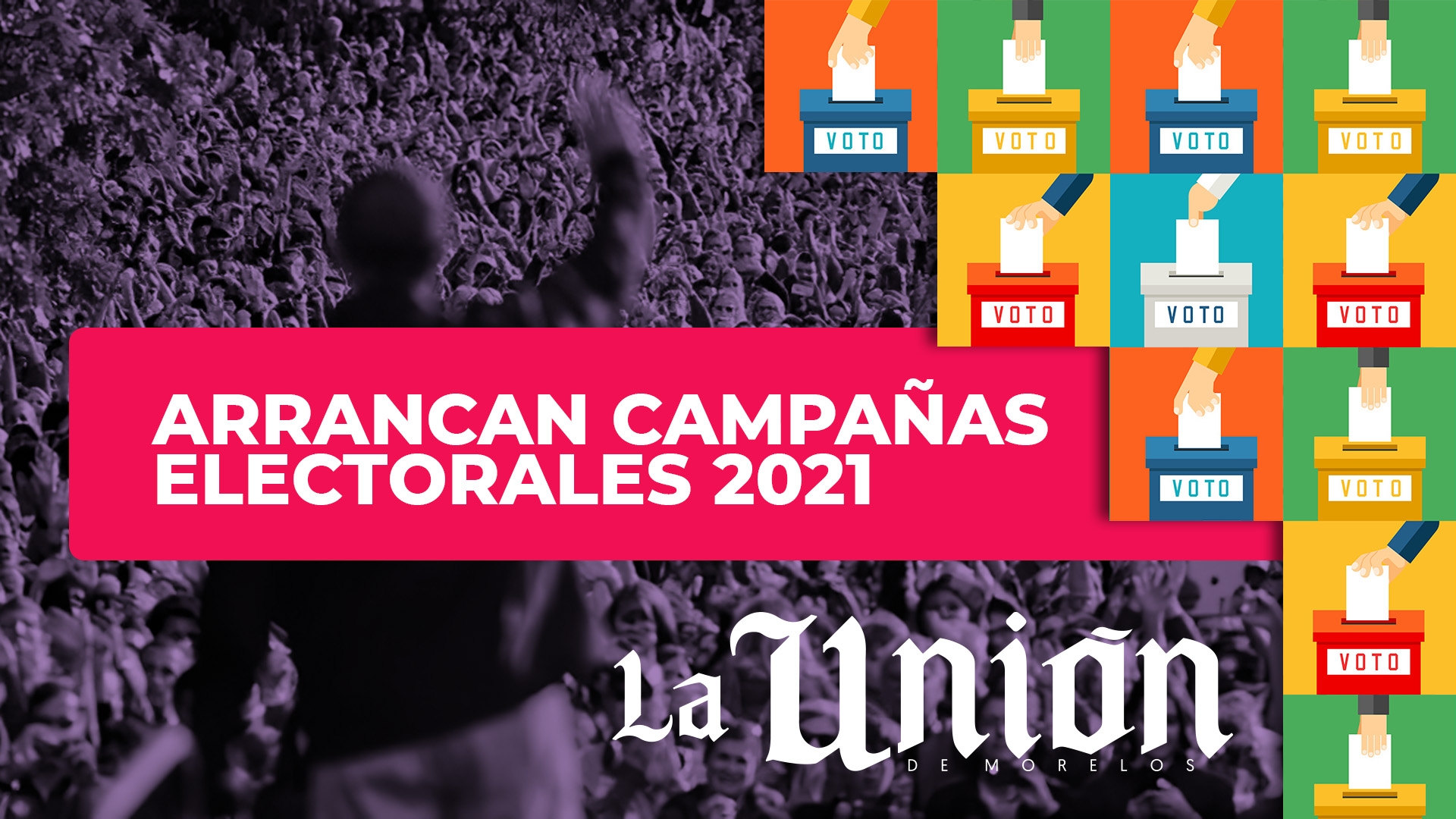Inician las campañas electorales, ¿Qué cargos se elegirán en Morelos?