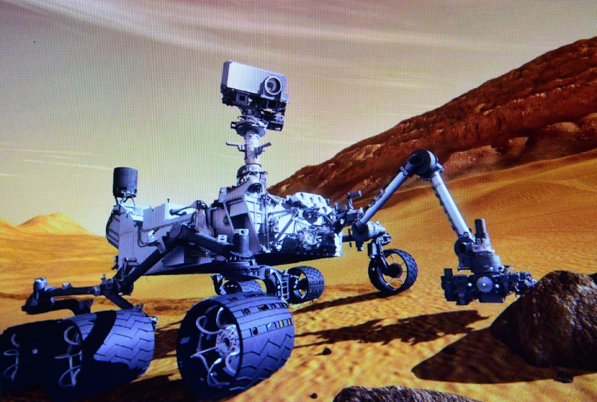 Con su equipo químico portátil, Curiosity seguirá dos años más en Marte en busca de vida pasada