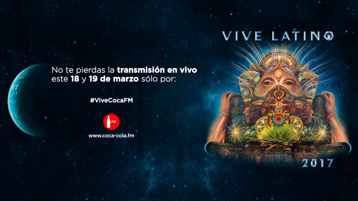 Coca-Cola México y Twitter México transmitirán el Festival Vive Latino