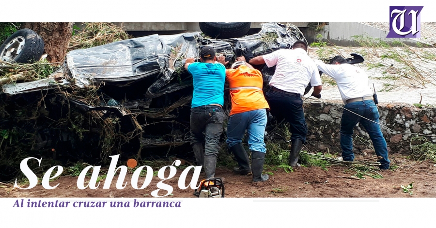 Se ahogó al intentar cruzar un vado en Huautla