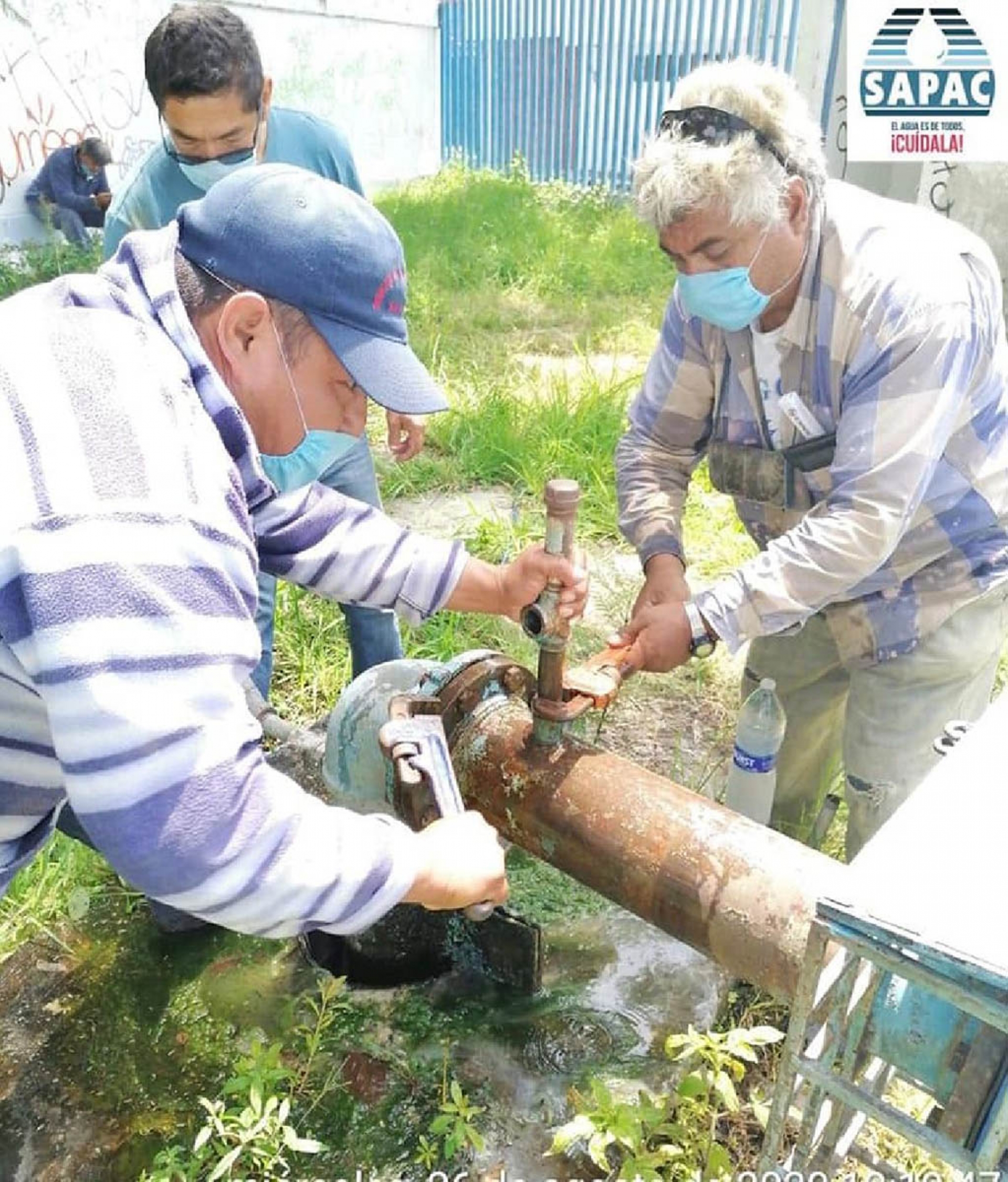 Instala SAPAC nuevos equipos de potabilización del agua