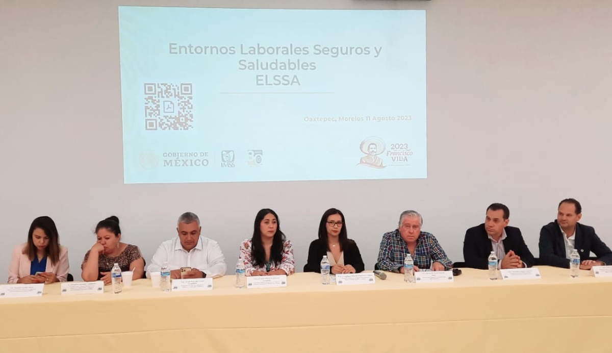 Lleva a cabo IMSS Morelos foro promocional 'Entornos Laborales Seguros y Saludables'