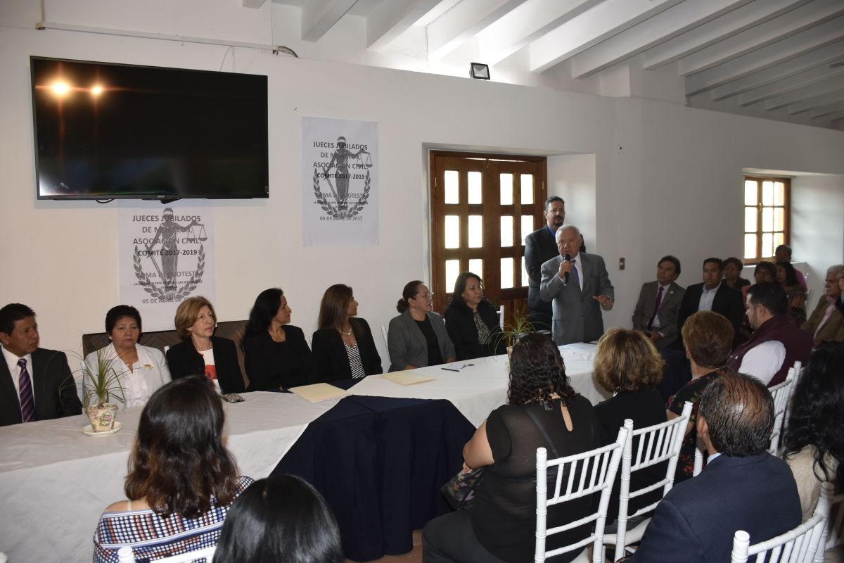 Crean asociación de jueces jubilados de Morelos
