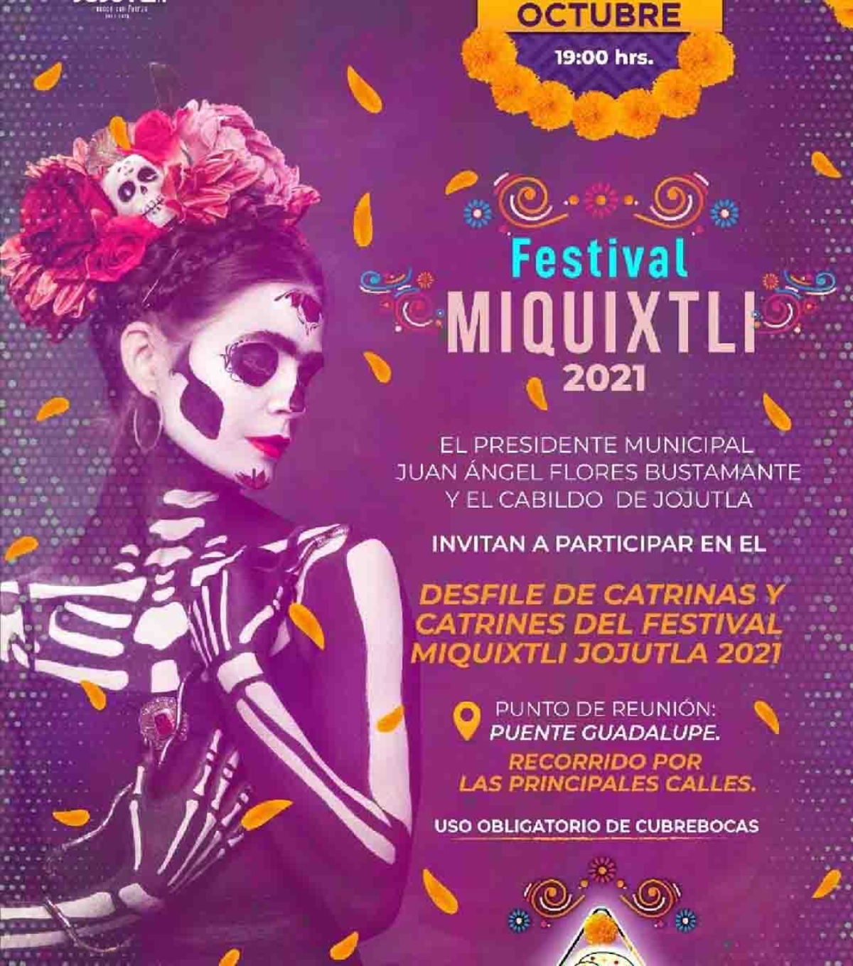 Anuncian actividades por Días de Muertos en Jojutla