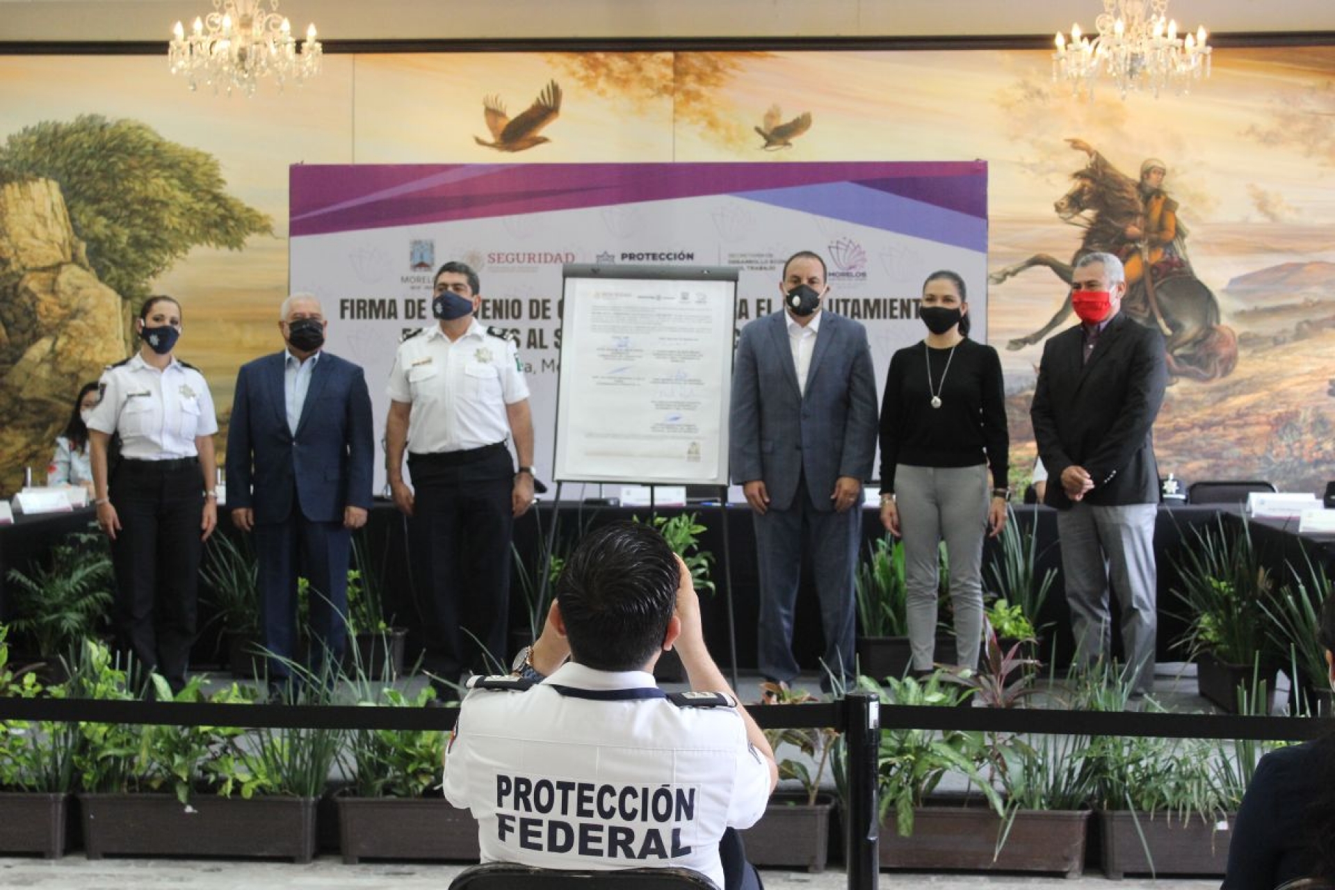 Abrirán en Morelos 800 vacantes para reclutarse en el servicio de protección federal