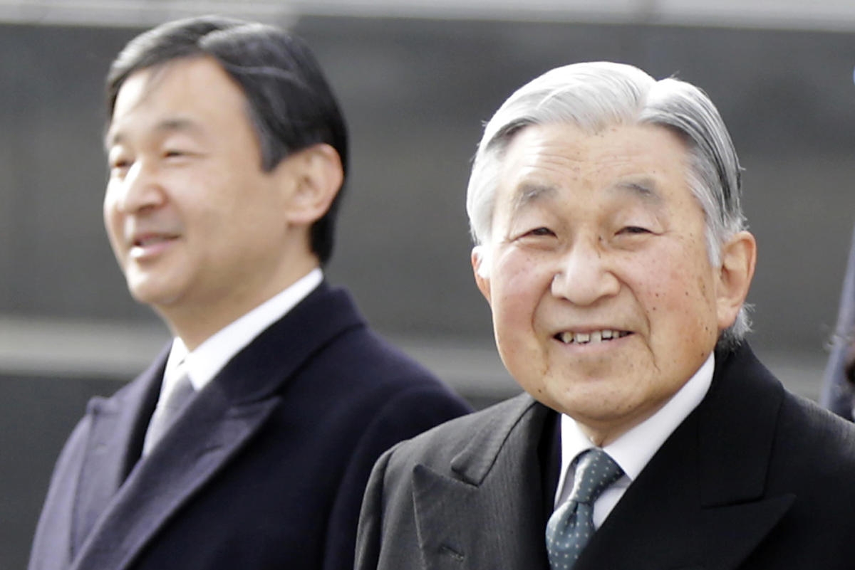 Emperador japonés Akihito renunciará al trono en 2019