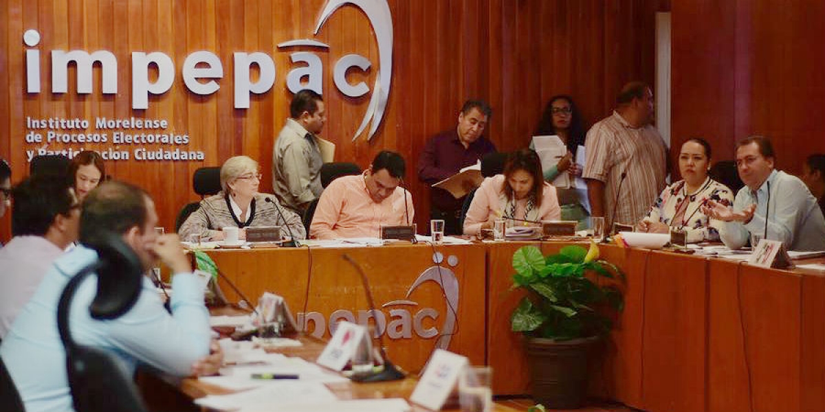 Realizan sesión en el Impepac; fue suspendida y reiniciará posteriormente