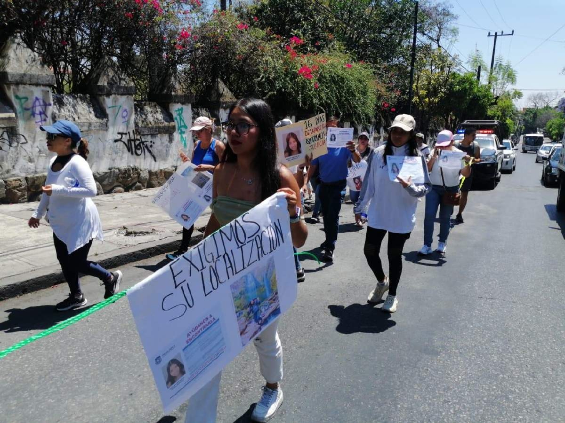 Marchan para exigir localización de adolescente desaparecida