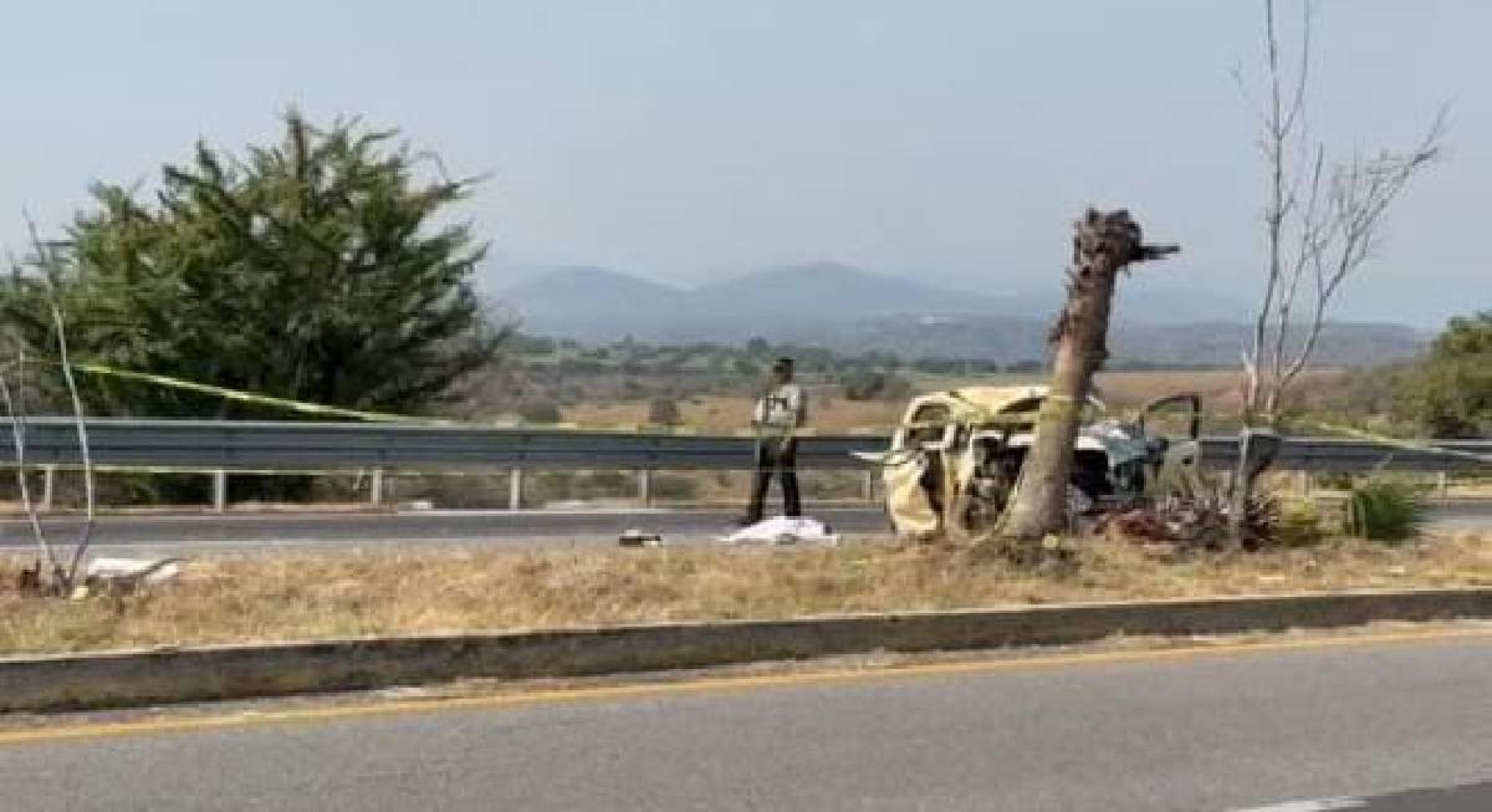 Fallece un niño durante accidente vial