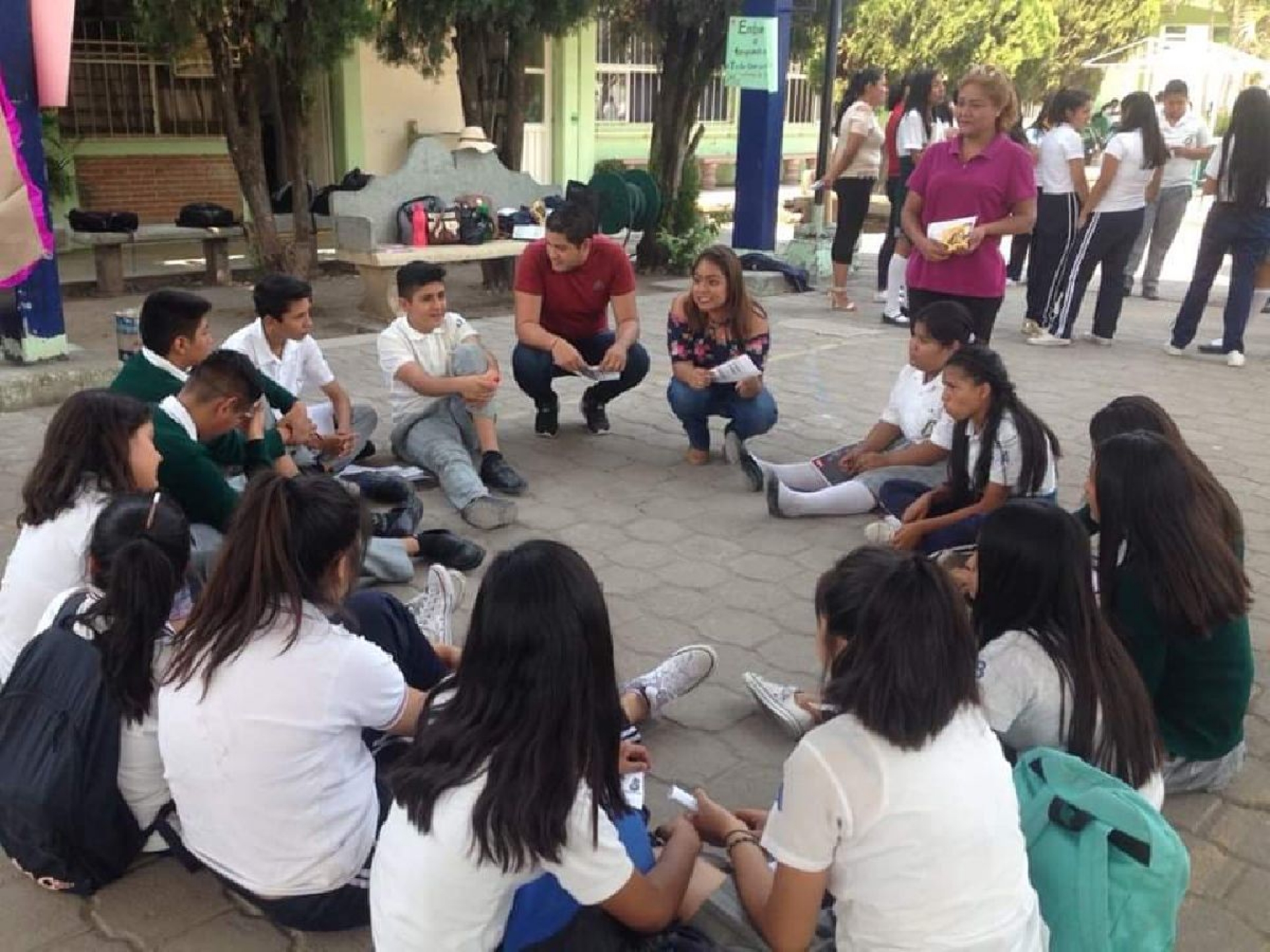 Llevan actividades a adolescentes de Mazatepec para prevenir delitos