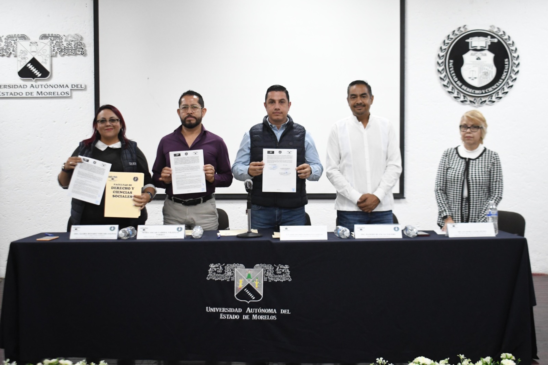 Firman convenio de colaboración UAEM y Ayuntamiento de Jiutepec