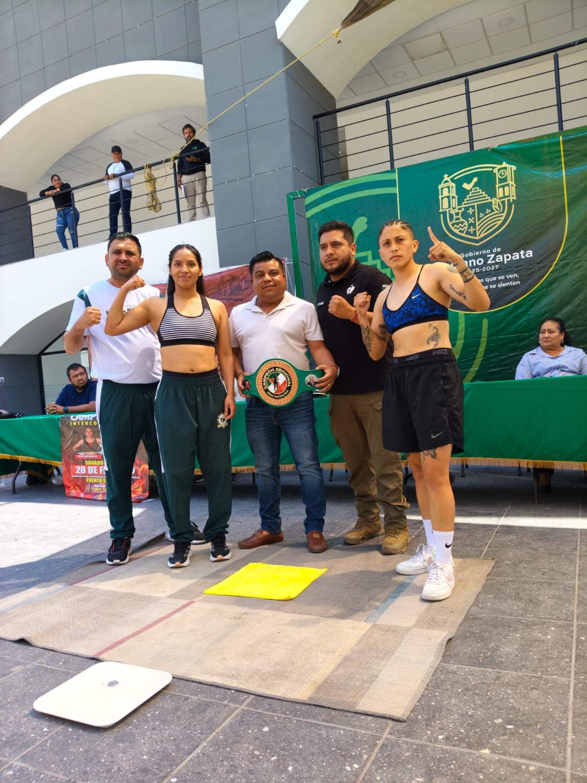 Todo listo para el box