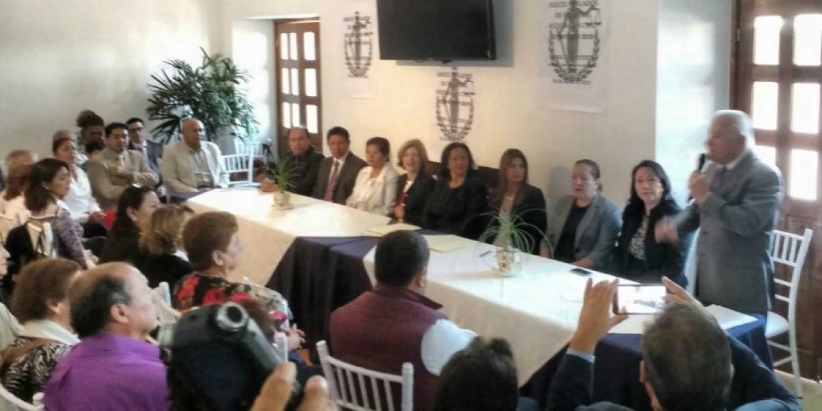 Crean la Asociación de Jueces Jubilados de Morelos