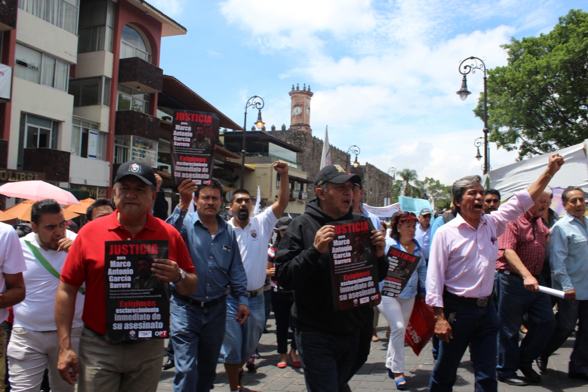 Exigen esclarecer el asesinato de García Barrera