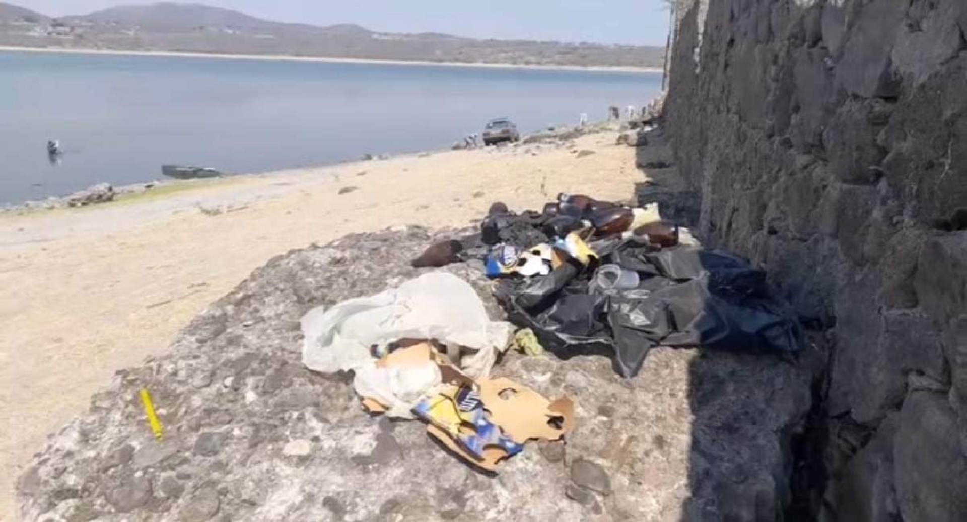 Persiste práctica de visitantes de dejar basura en lagunas de Coatetelco y El Rodeo