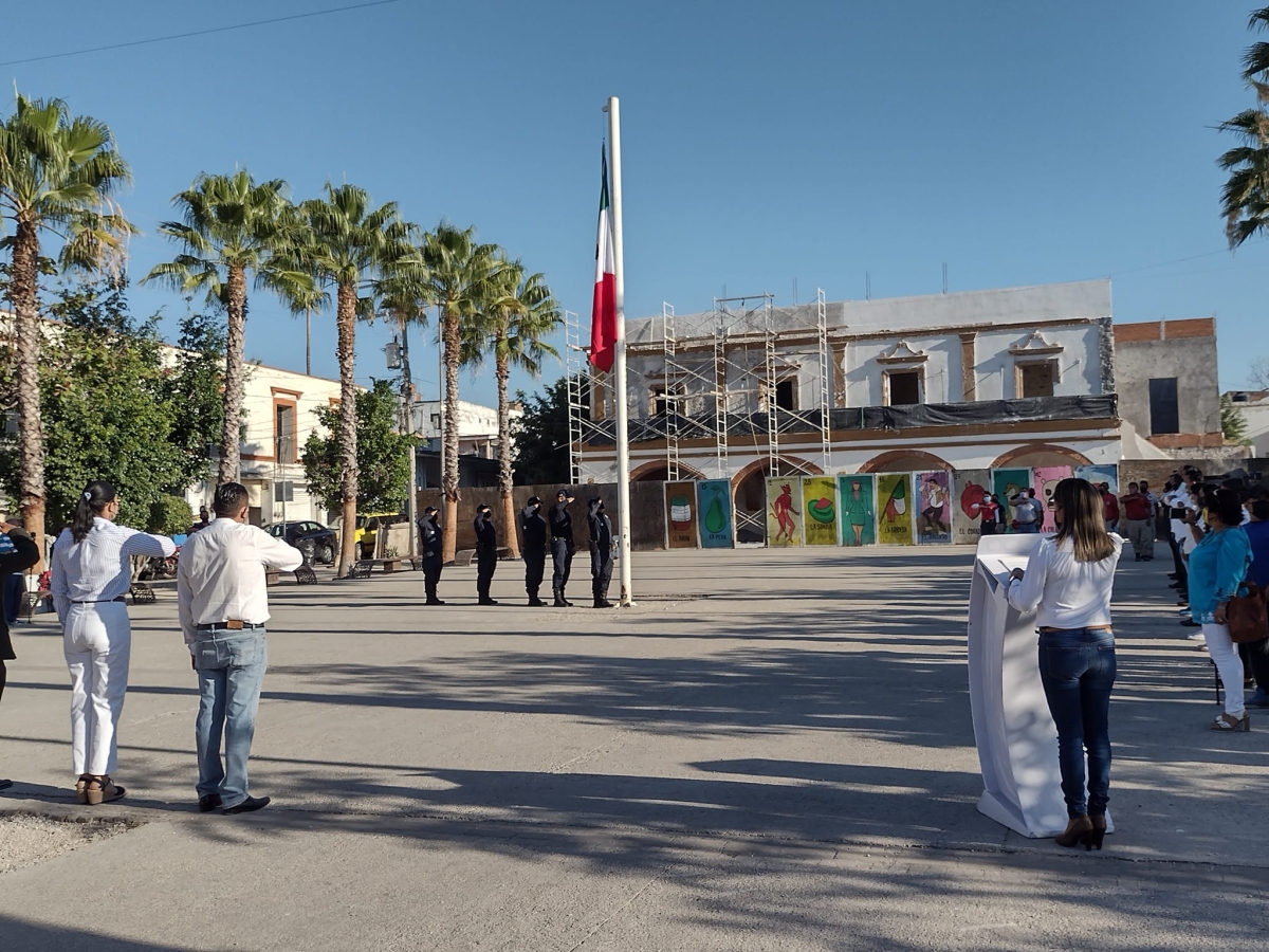 Conmemoran el CV aniversario de la Constitución en Jojutla