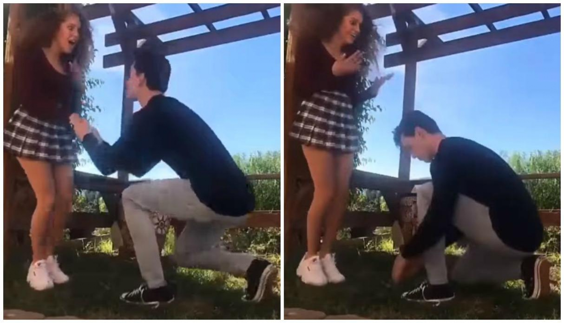 VIDEO: Esas bromas no se hacen...