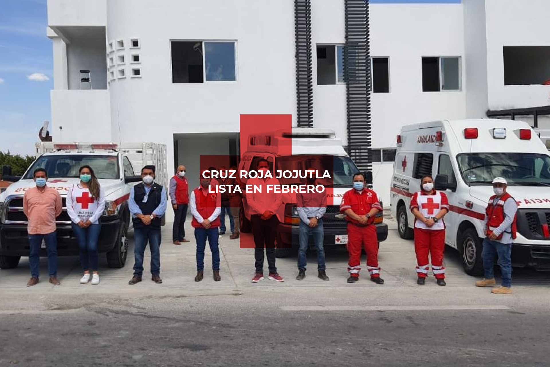 Cruz Roja Jojutla estará lista en febrero
