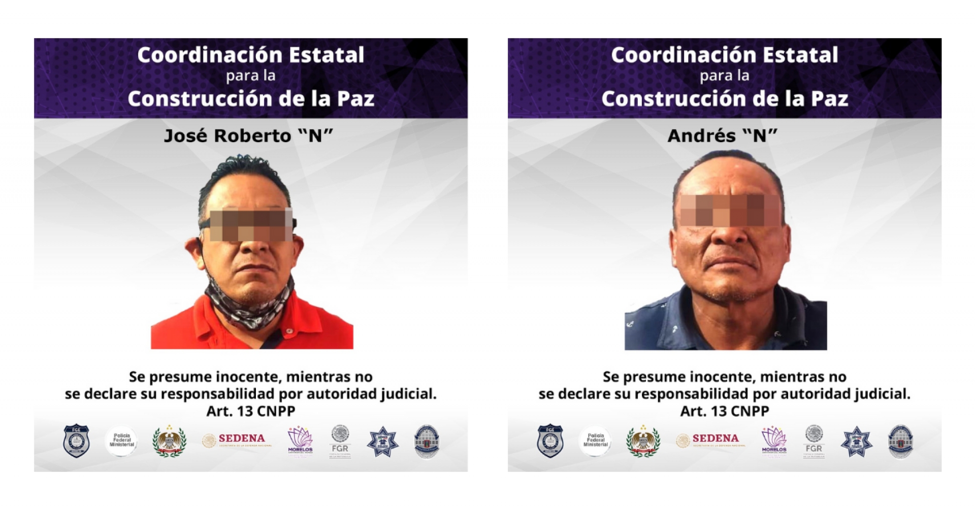 Capturan a dos presuntos asaltantes en Jojutla