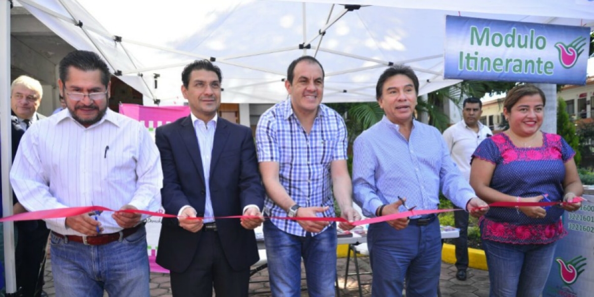 Inauguran módulo itinerante de Derechos Humanos en el Ayuntamiento de Cuernavaca