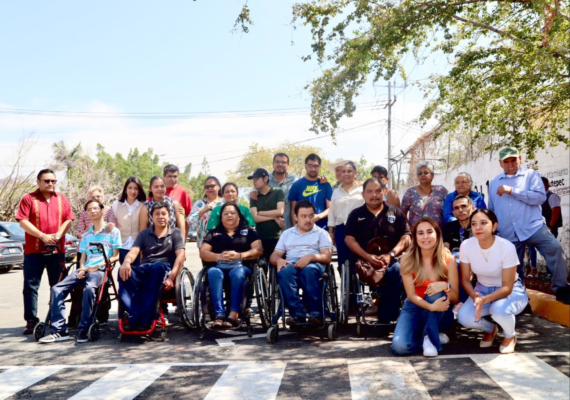 Supervisan obra del parque inclusivo 'Jiutepec por la paz'