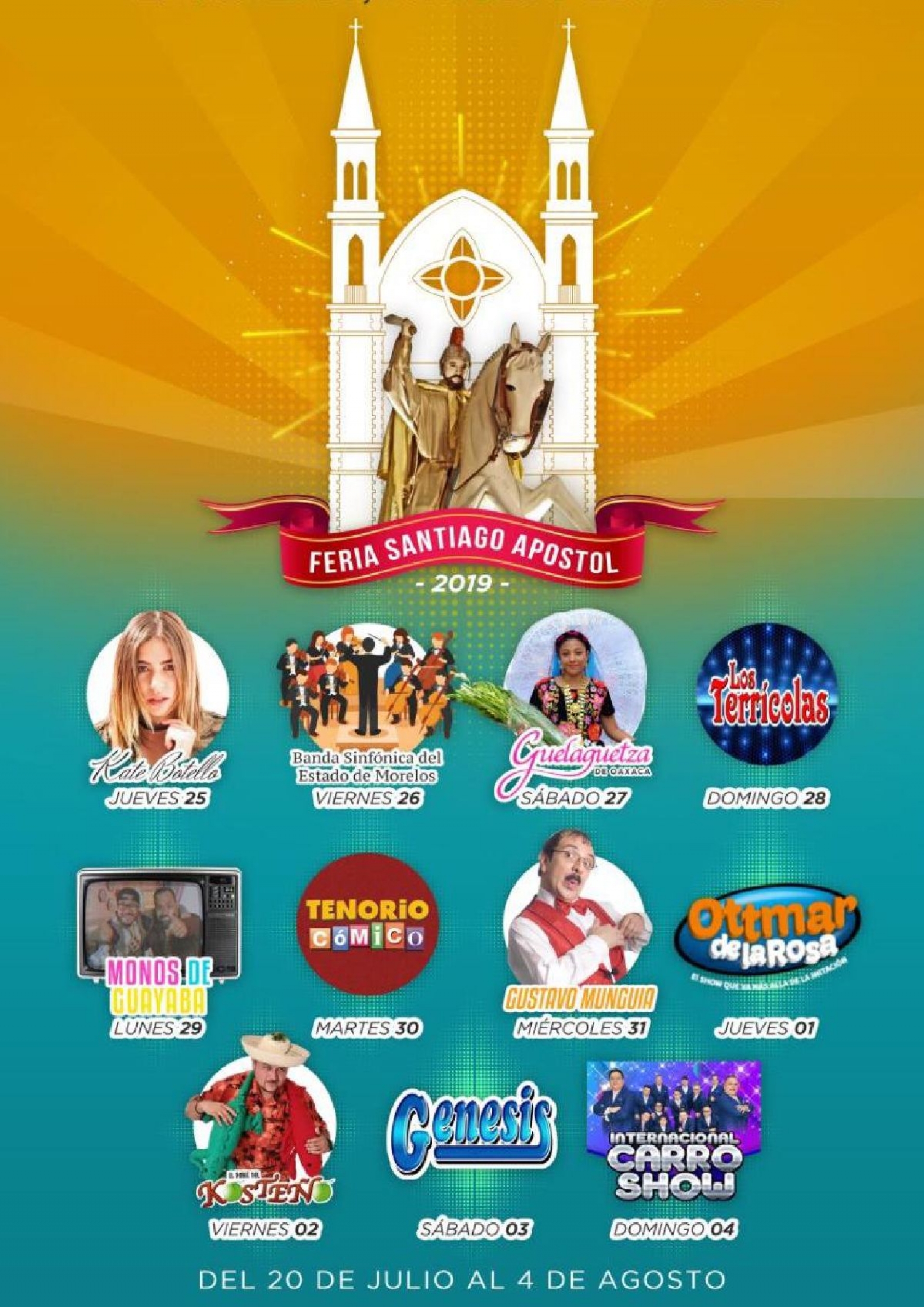 Feria de Santiago apóstol comienza la próxima semana