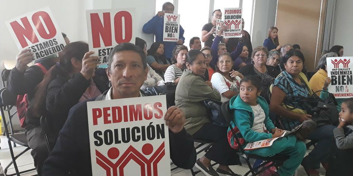Protestan vecinos de Tetelcingo afectados por el sismo