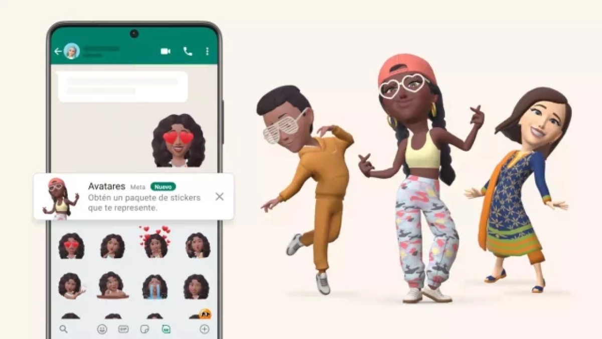 Los avatares llegan a WhatsApp