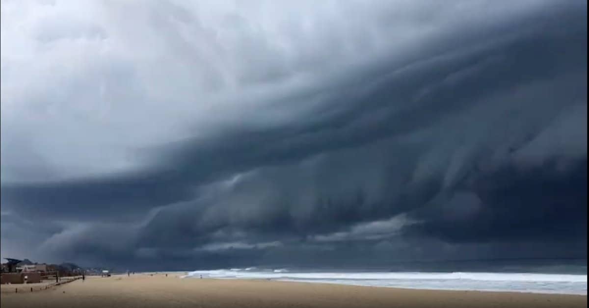 Impactantes videos del huracán "Olaf" tras su paso por Baja California Sur