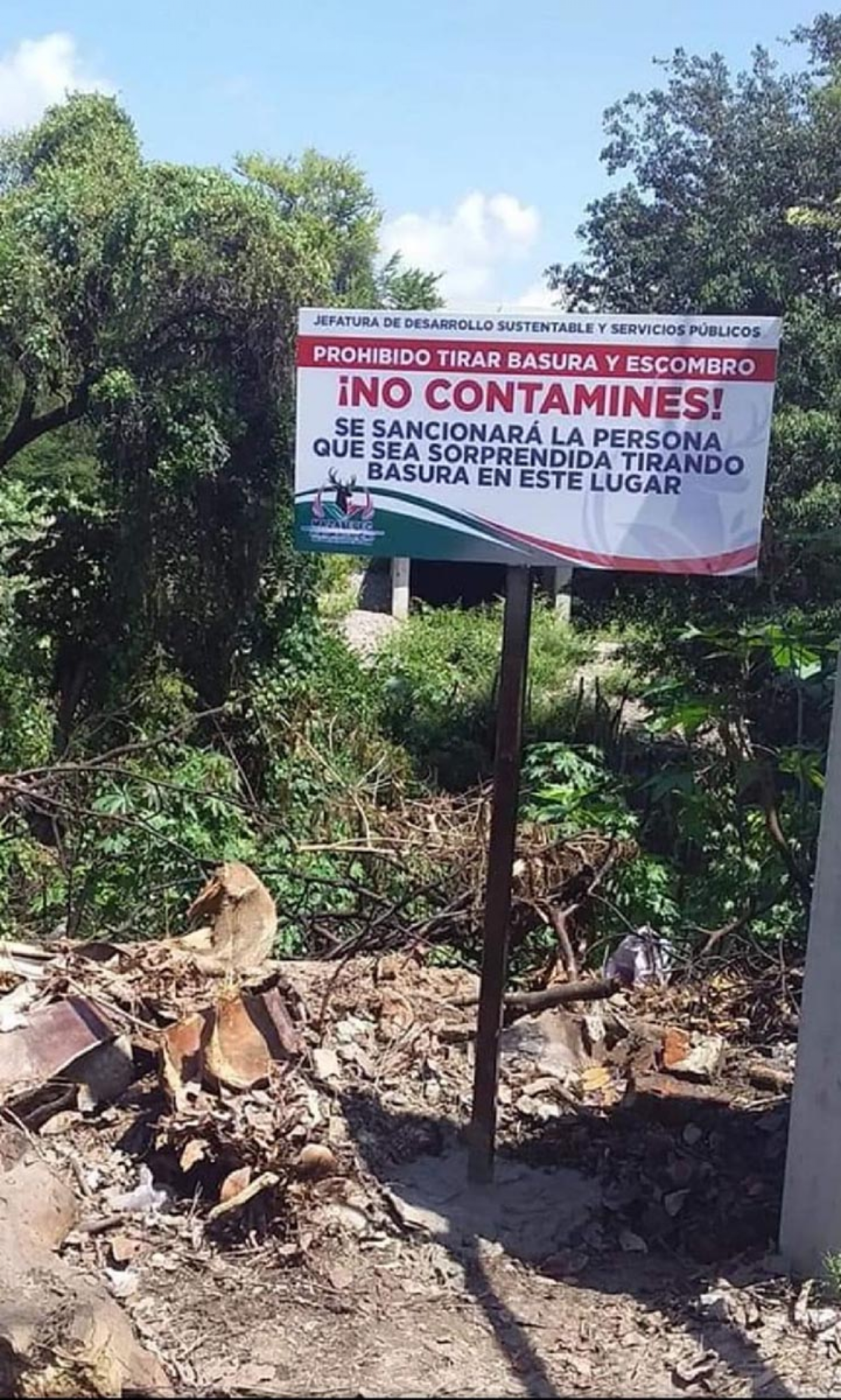 Multarán quienes hagan mal manejo de desechos en Mazatepec