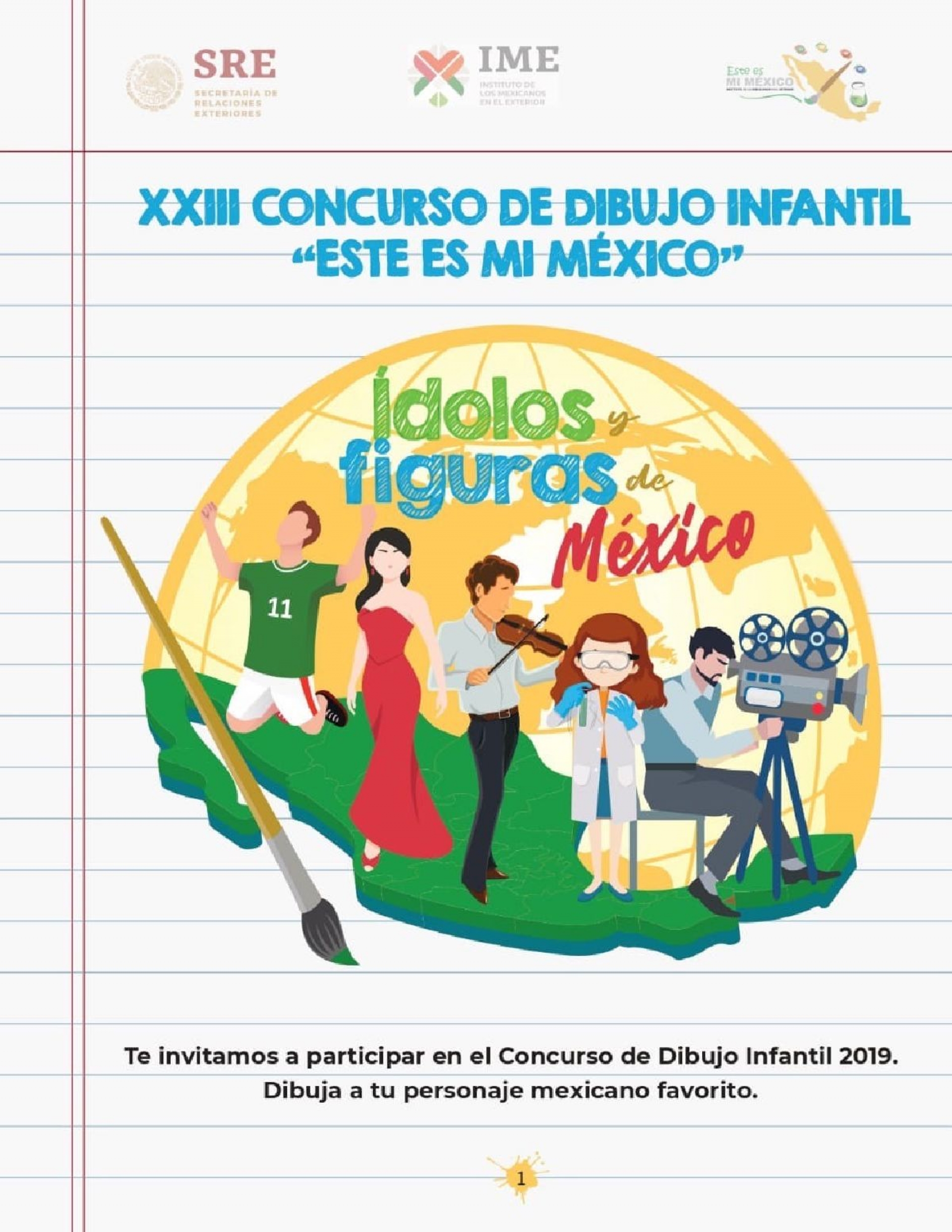 Invita DIF de Cuautla a participar en el Concurso de Dibujo Infantil “Este es mi México”