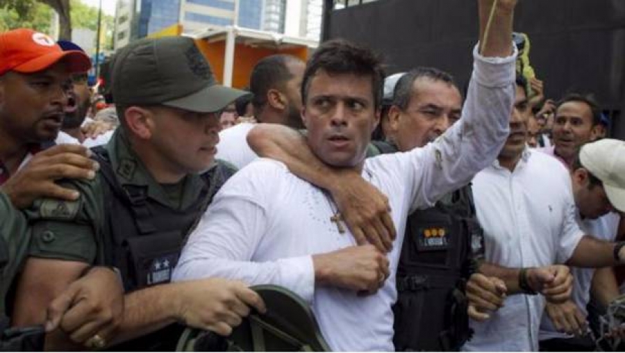 Servicio de Inteligencia venezolano arresta a Leopoldo López