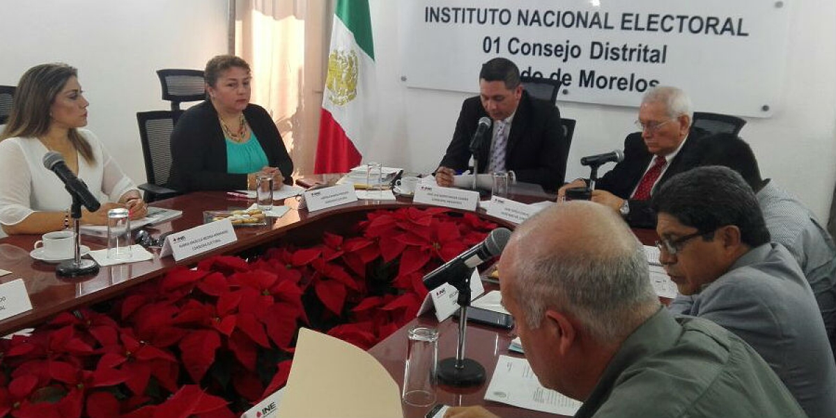 Al momento: Hoy se instalan los cinco consejos distritales del INE en Morelos