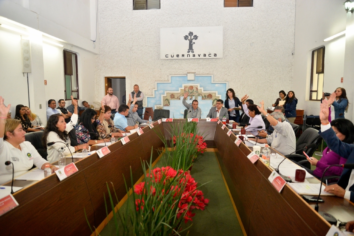 Se realizó la sesión de Cabildo con la asistencia de todos los regidores