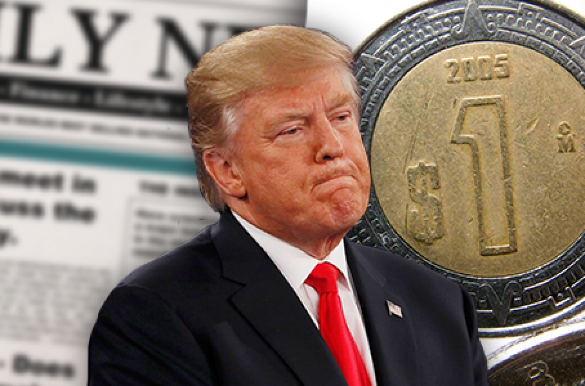 Trump arrasa con el peso