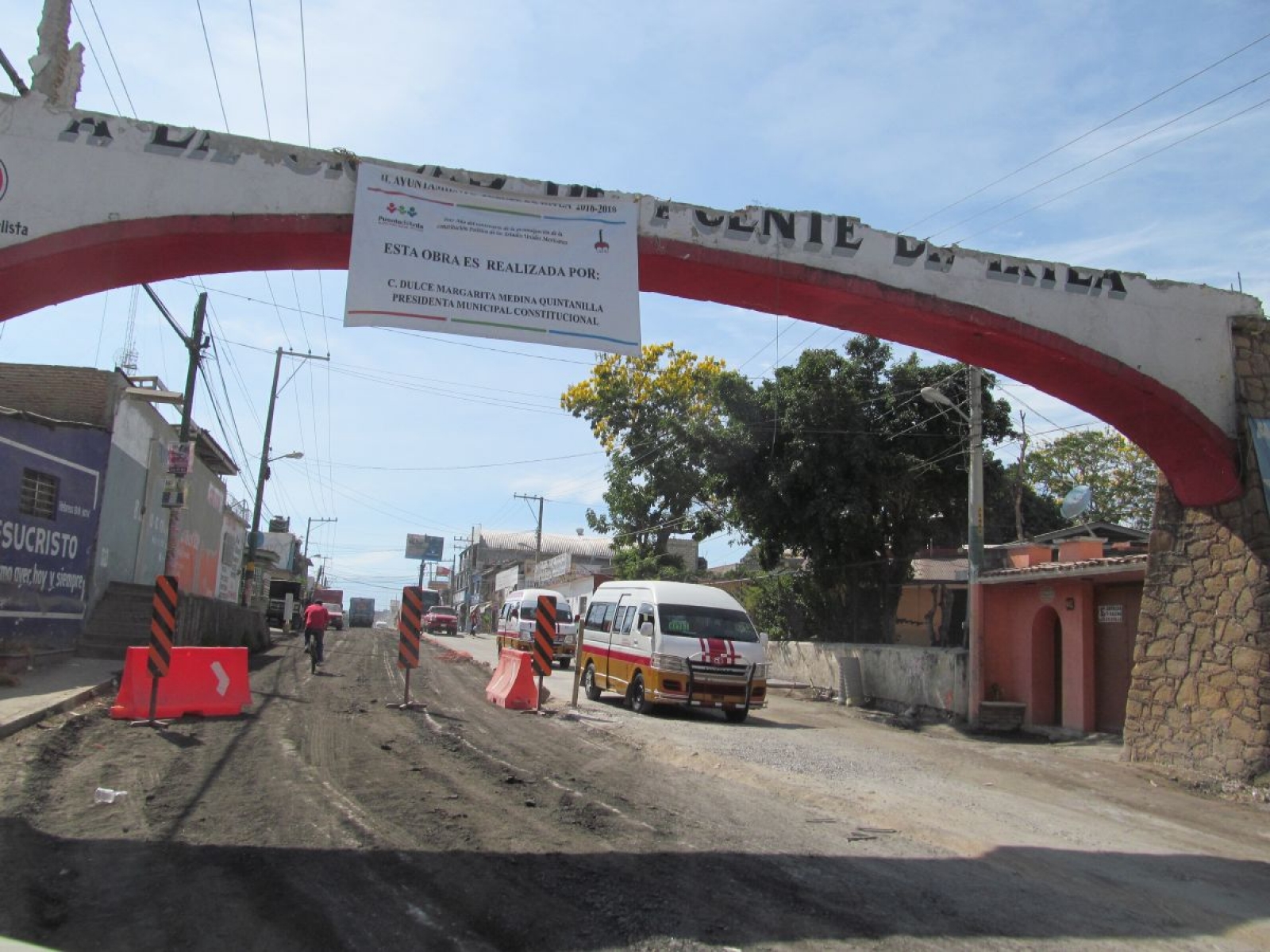 Hasta marzo, concluirá obra de pavimentación en Puente de Ixtla