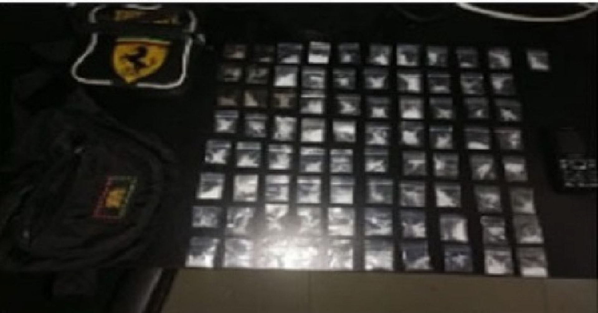 Les encontraron 81 dosis de “cristal”