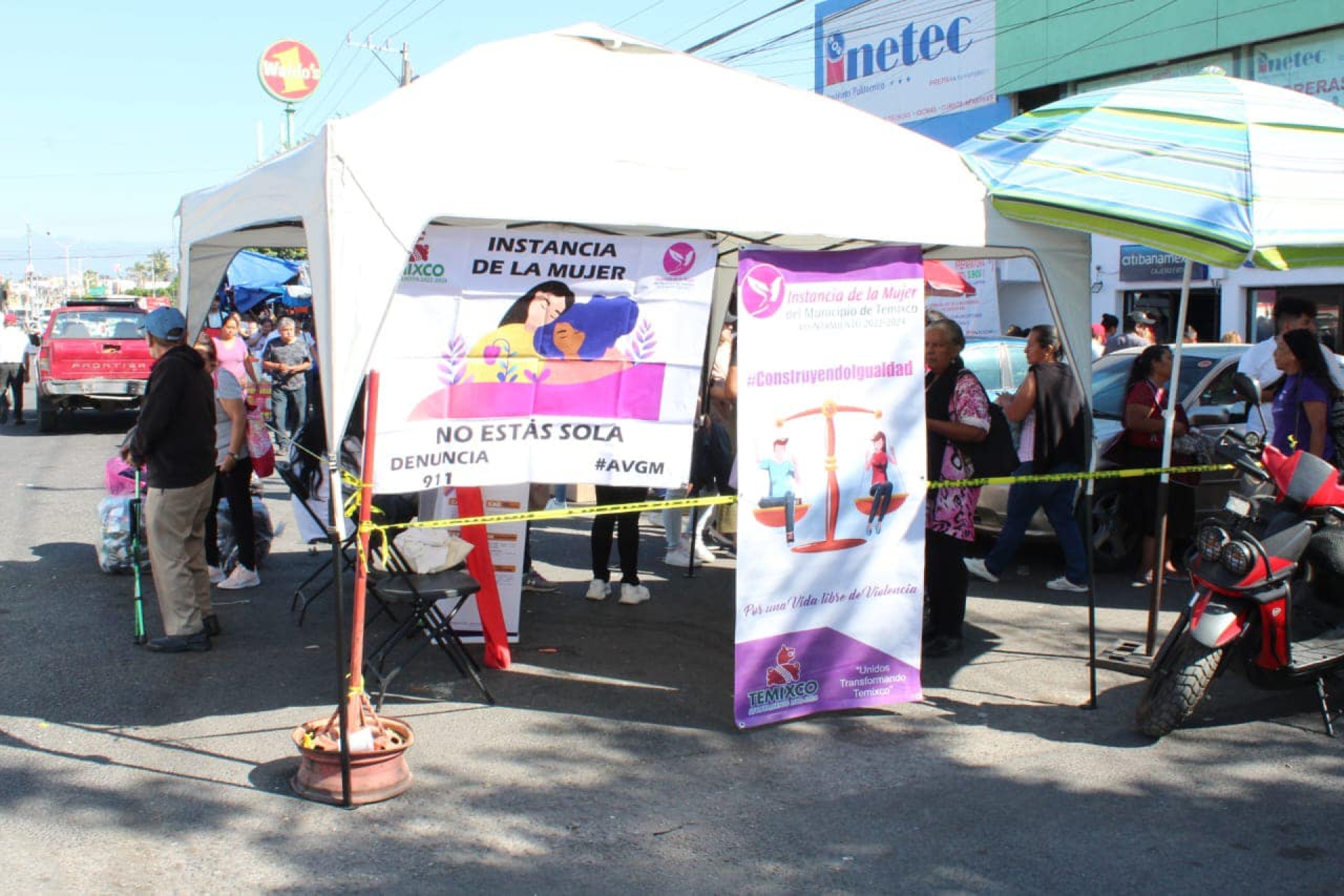 Refuerzan difusión para erradicar la violencia de género en Temixco
