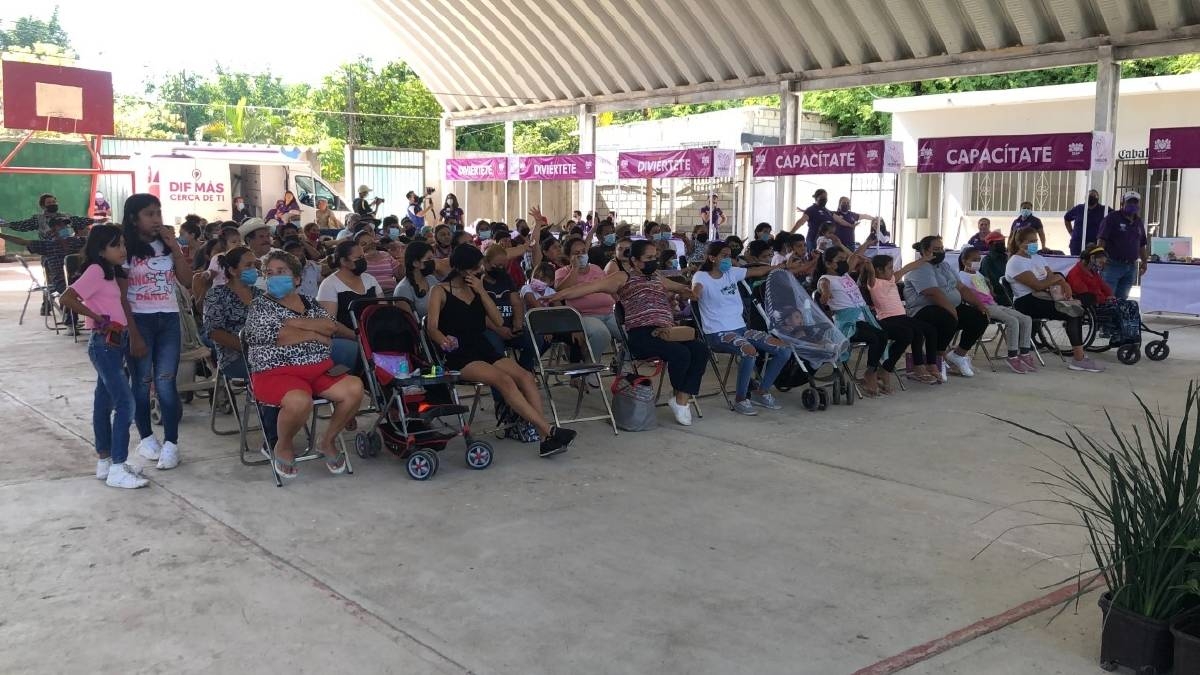 El programa “SEDIF en tu Comunidad” llegó a Chisco