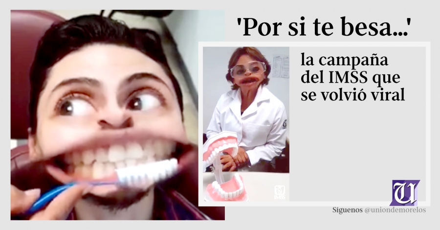 VIDEO: 'Por si te besa…': la campaña del IMSS que se volvió viral