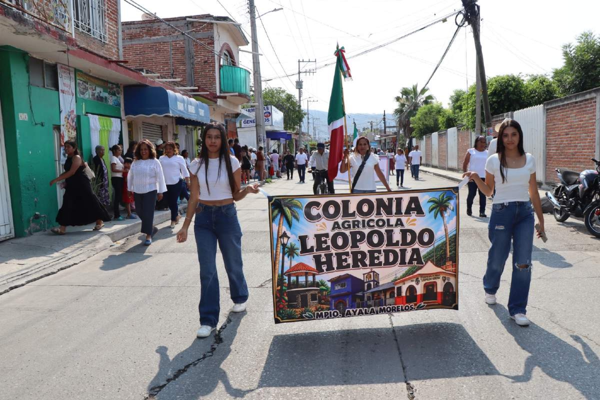 Celebran aniversario 103 de la colonia Agrícola Leopoldo Heredia de Ayala