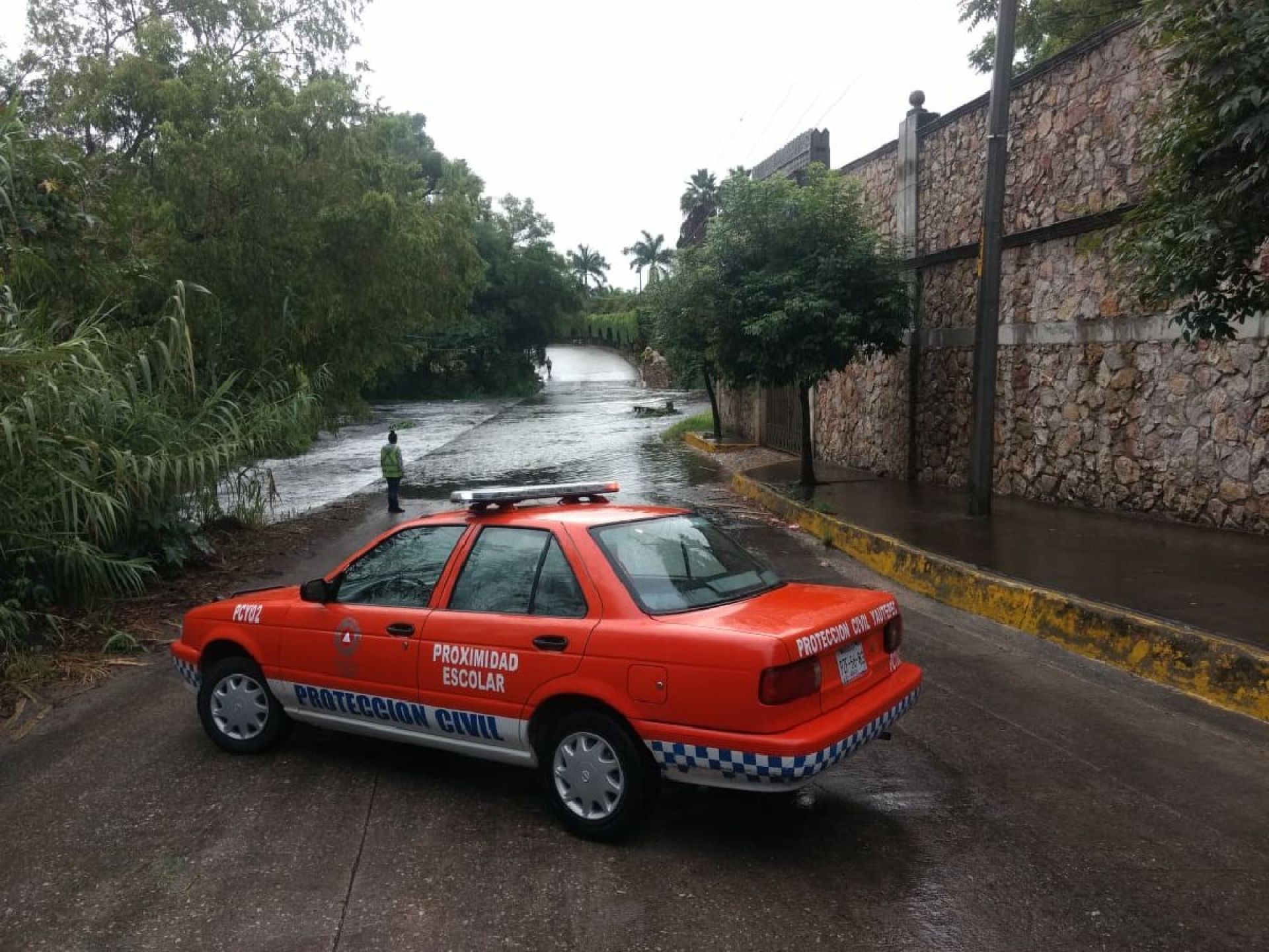Alerta por crecimiento del río Yautepec tras las lluvias