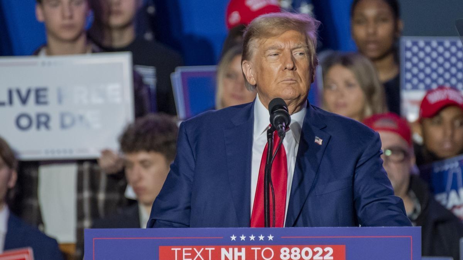 Trump acusa a Biden de ser 'una amenaza para la democracia'